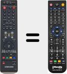 Télécommande pour remplacer 00062E (AK5900062E)