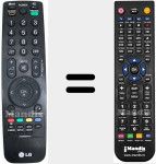 Télécommande pour remplacer AKB69680424
