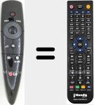 T&eacute;l&eacute;commande pour remplacer AKB73775507