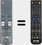 T&eacute;l&eacute;commande pour remplacer AKB76037606