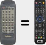 Télécommande pour remplacer RAKCH101WH (ATRAKCH101WH)