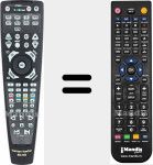 Télécommande pour remplacer AVR 2000