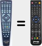 Télécommande pour remplacer AVR4000