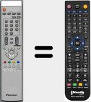 Télécommande pour remplacer AXD1516