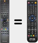 Télécommande pour remplacer AXD1551