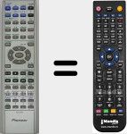 Télécommande pour remplacer AXD7305