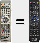 T&eacute;l&eacute;commande pour remplacer AXD7398