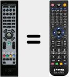 T&eacute;l&eacute;commande pour remplacer 25M600B001