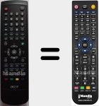 Télécommande pour remplacer VZ.M1808.001 (VZM1808001)