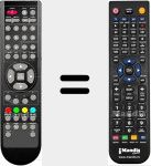 T&eacute;l&eacute;commande pour remplacer LCT-B55T32H