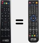 T&eacute;l&eacute;commande pour remplacer ALT002