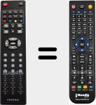 T&eacute;l&eacute;commande pour remplacer ANS001