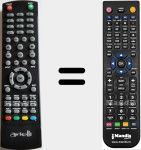 T&eacute;l&eacute;commande pour remplacer 24H19T2