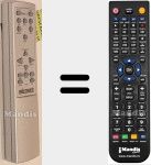 Télécommande pour remplacer DAC 9