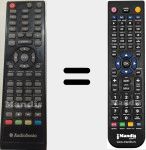 T&eacute;l&eacute;commande pour remplacer LE-227012