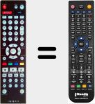 Télécommande pour remplacer BDP103D