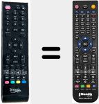 T&eacute;l&eacute;commande pour remplacer BM40L81