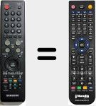 T&eacute;l&eacute;commande pour remplacer TM86 (BN59-00609A)