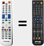 Télécommande pour remplacer TM1060 (BN5901086A)