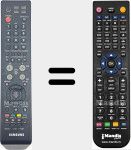 Télécommande pour remplacer TM87B (BN5900517A)