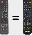 T&eacute;l&eacute;commande pour remplacer TM86 (BN59-00507A)