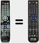 T&eacute;l&eacute;commande pour remplacer BN59-00936A