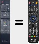 T&eacute;l&eacute;commande pour remplacer SAM004 (BN59-01232B)