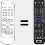 Télécommande pour remplacer RC344S