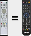Télécommande pour remplacer RC49TVTXT
