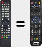 Télécommande pour remplacer BT3549HD