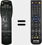 T&eacute;l&eacute;commande pour remplacer 321 GS SERIE III