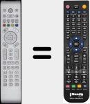 T&eacute;l&eacute;commande pour remplacer TM4901