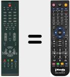 Télécommande pour remplacer T098TRABDBNTHRC