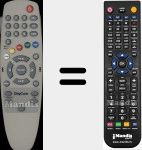 T&eacute;l&eacute;commande pour remplacer CCR507