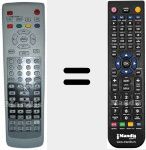 T&eacute;l&eacute;commande pour remplacer REMCON126