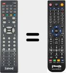 T&eacute;l&eacute;commande pour remplacer CI-1024GR