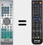 T&eacute;l&eacute;commande pour remplacer CI815TDT