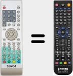 T&eacute;l&eacute;commande pour remplacer CI819TDT