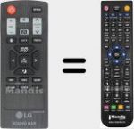 Télécommande pour remplacer COV30748146