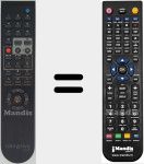 Télécommande pour remplacer RM-1000