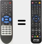 T&eacute;l&eacute;commande pour remplacer CRONO001