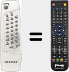 T&eacute;l&eacute;commande pour remplacer AUTORAMA (CR 2314)