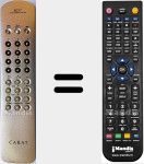 T&eacute;l&eacute;commande pour remplacer RC57