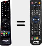 T&eacute;l&eacute;commande pour remplacer GCBLTV32A-C40