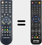 T&eacute;l&eacute;commande pour remplacer Changhong001