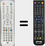 Télécommande pour remplacer CELED215HD2