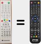 Télécommande pour remplacer CELED320917W7