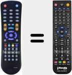 T&eacute;l&eacute;commande pour remplacer GX-IR03