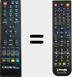 T&eacute;l&eacute;commande pour remplacer JKT62A2