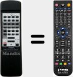 Télécommande pour remplacer RC-176 (4990277004)